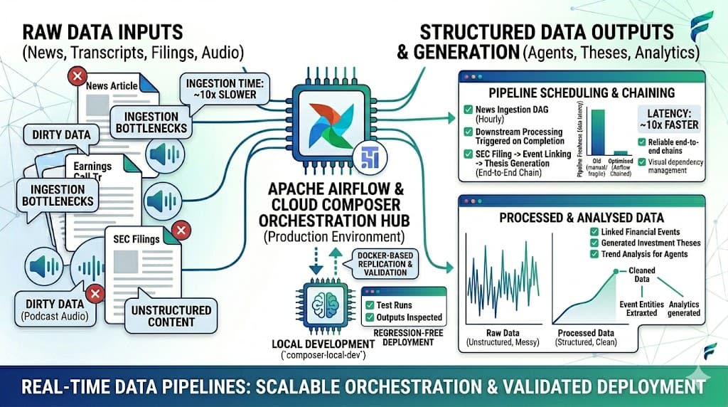 Real time data pipelines