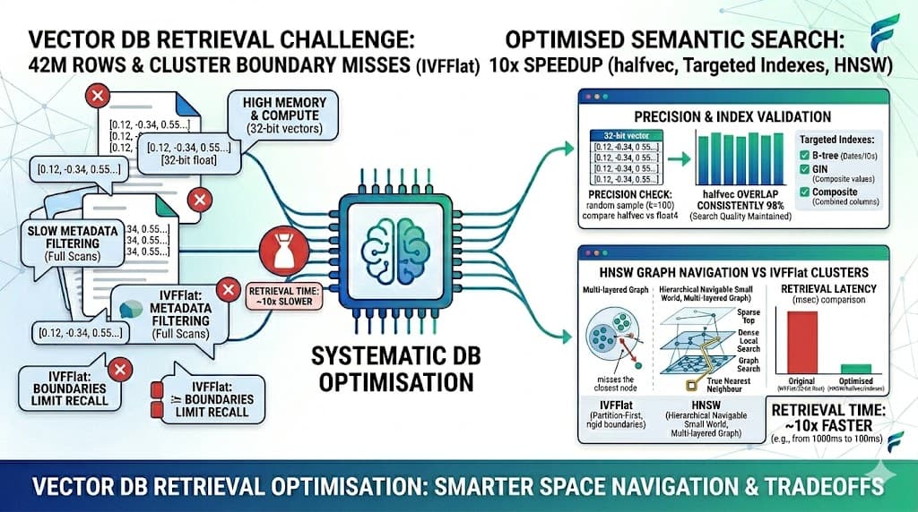 Vector DB retrieval optimisation